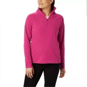 Columbia Glacial IV 1/4 Zip Barbie Pink Size M